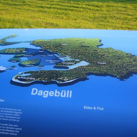 Haus Halligblick, Ferienwohnungen Am Wattenmeer, Whg Hamburger Hallig Dagebüll Eksteriør billede